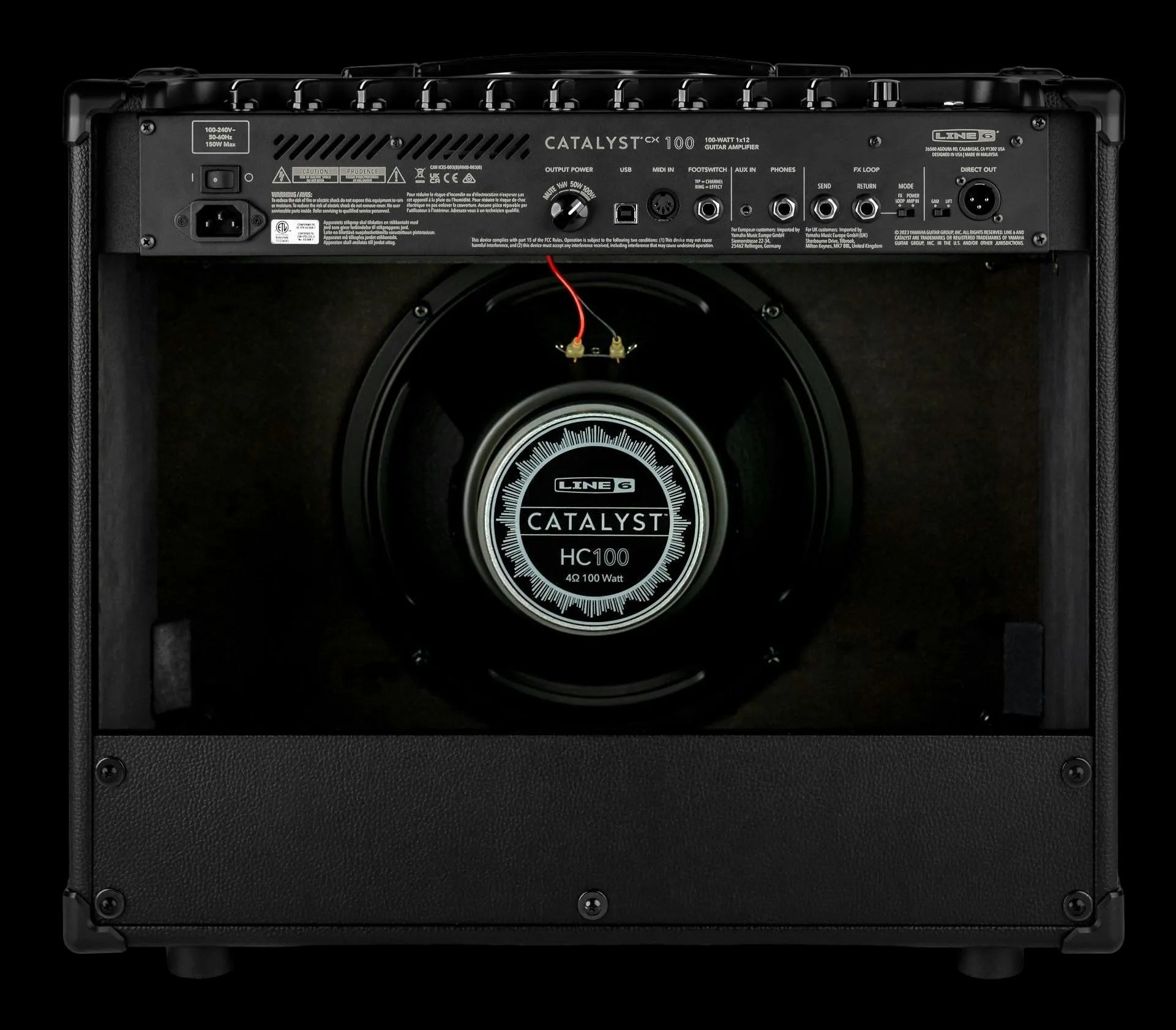 Line 6 Catalyst CX 100 Guitar Amp - Richards Guitars Of Stratford Upon Avon