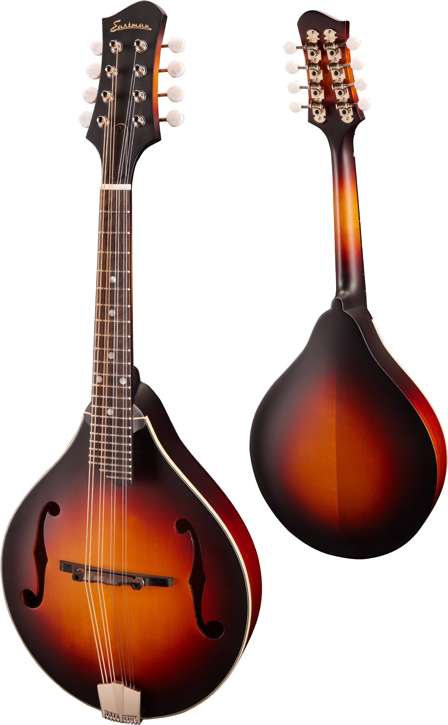 Eastman MD305E-SB  A-style F-holes Mandolin, Mandolin for sale at Richards Guitars.