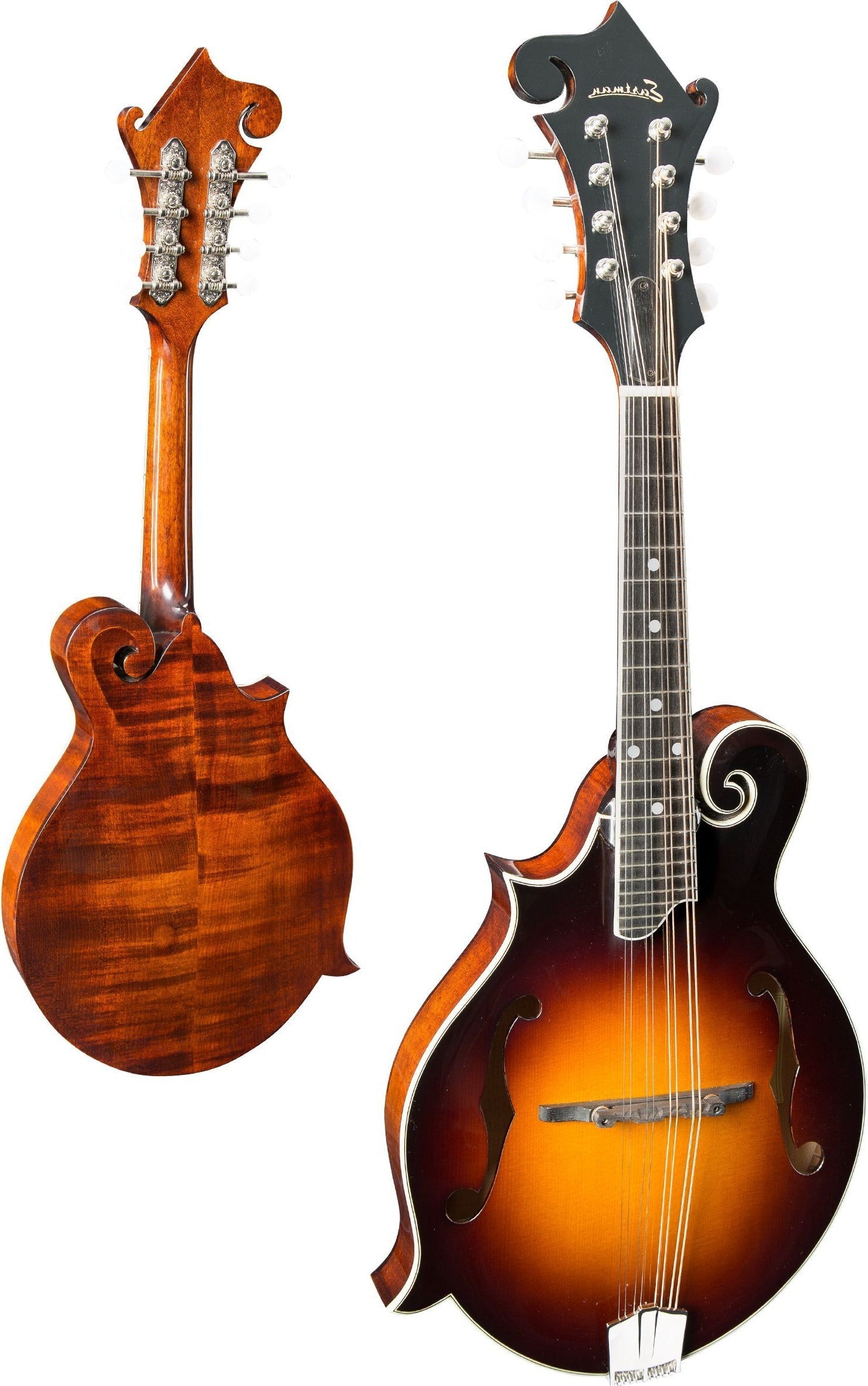 Eastman MD515L F-style F-holes Mandolin, Left handed (Solid Spruce top, Solid Maple back and sides, w/Case), Mandolin for sale at Richards Guitars.