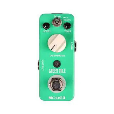 MOOER GREEN MILE OVERDRIVE PEDAL - Richards Guitars Of Stratford Upon Avon