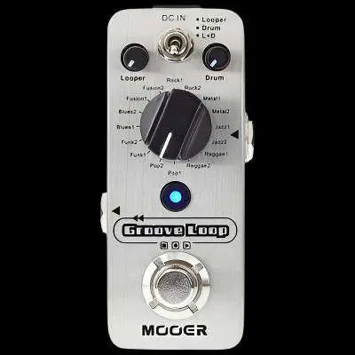MOOER GROOVE LOOP MLP2 DRUM MACHINE & LOOPER PEDAL - Richards Guitars Of Stratford Upon Avon