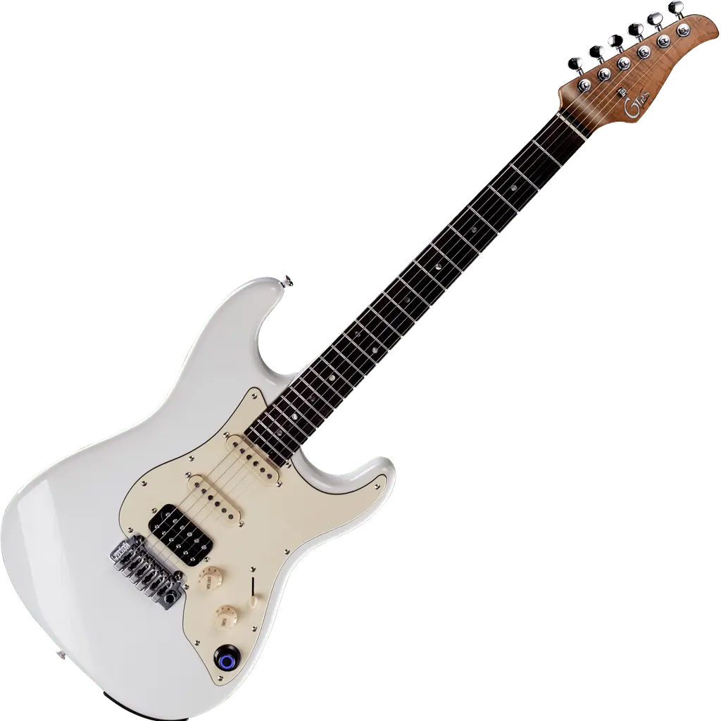 Buy MOOER GTRS PRO 800 OLYMPIC WHITE RN Inteligent Guitar With Built In Effects & Programmable App + £225 Of Custom Pro Setup & Backup Service