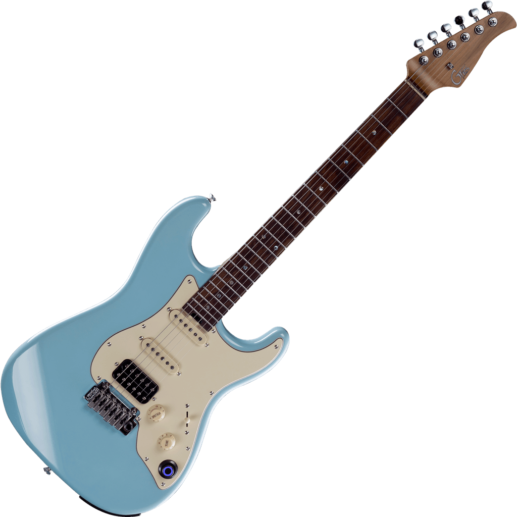 MOOER GTRS PRO 800 TIFFANY BLUE RN Inteligent Guitar With Built In Effects & Programmable App + £225 Of Custom Pro Setup & Backup Service - Richards Guitars Of Stratford Upon Avon