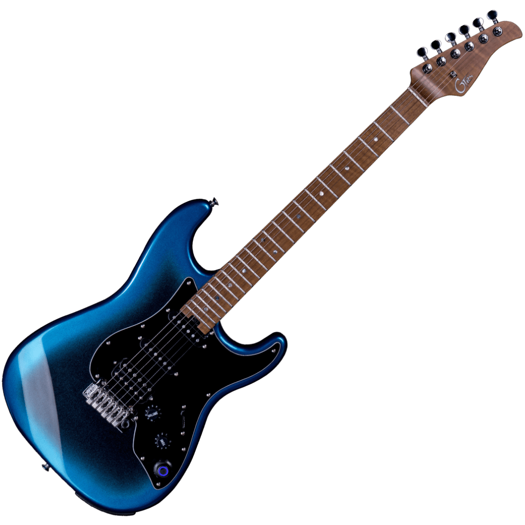 MOOER GTRS PRO 801 DARK KNIGHT MN Inteligent Guitar With Built In Effects & Programmable App + £225 Of Custom Pro Setup & Backup Service - Richards Guitars Of Stratford Upon Avon