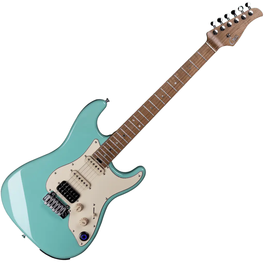 Buy MOOER GTRS PRO 801 MINT GREEN MN Inteligent Guitar With Built In Effects & Programmable App + £225 Of Custom Pro Setup & Backup Service