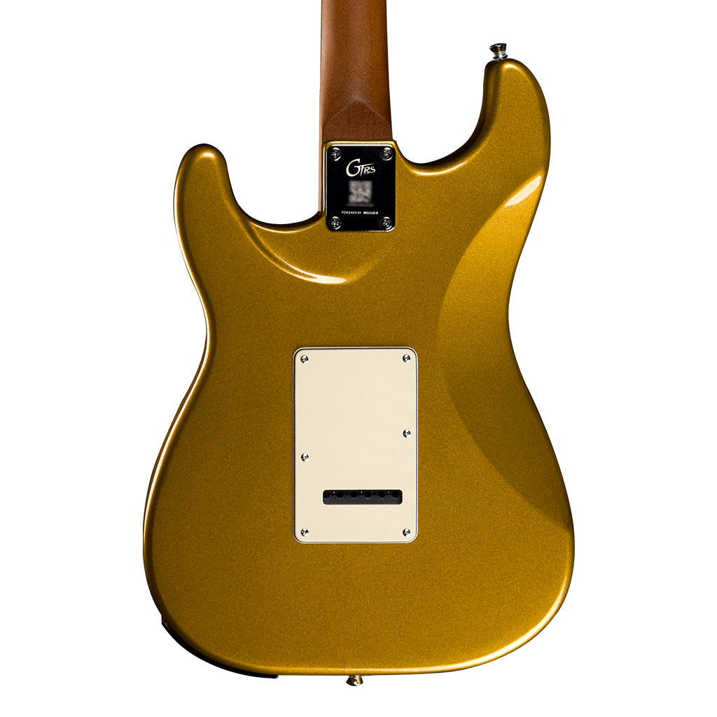 MOOER GTRS S801 GOLD MN Inteligent Guitar With Built In Effects & Programmable App + £225 Of Custom Pro Setup & Backup Service - Richards Guitars Of Stratford Upon Avon