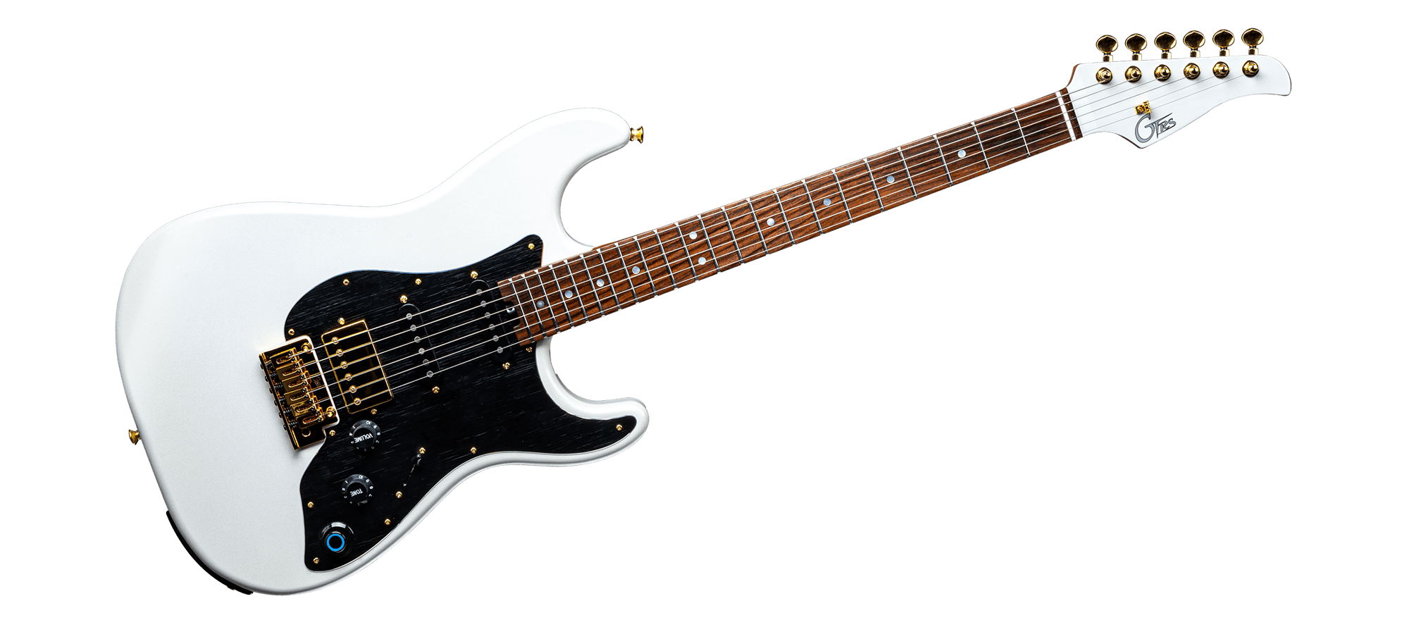 MOOER GTRS S900 PEARL WHITE RN Inteligent Guitar With Built In Effects & Programmable App + £225 Of Custom Pro Setup & Backup Service - Richards Guitars Of Stratford Upon Avon