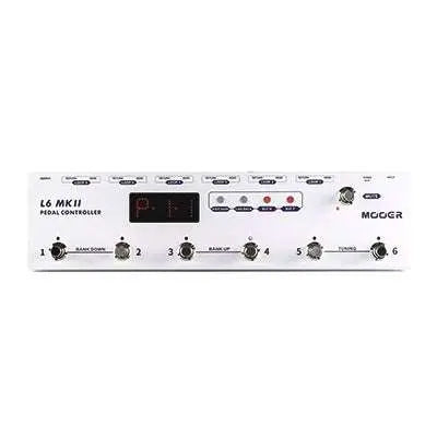 MOOER L6 MKII PROGRAMMABLE FX LOOP SWITCHER - Richards Guitars Of Stratford Upon Avon