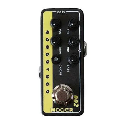 MOOER MICRO PREAMP 02 BRITISH GOLD: 900 - Richards Guitars Of Stratford Upon Avon