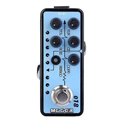 MOOER MICRO PREAMP 18 CUSTOM 100 - Richards Guitars Of Stratford Upon Avon