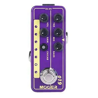 MOOER MICRO PREAMP 19 UK GOLD PLX - Richards Guitars Of Stratford Upon Avon