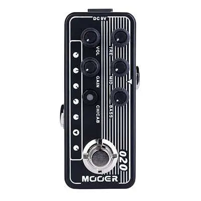 MOOER MICRO PREAMP 20 BLUENO - Richards Guitars Of Stratford Upon Avon