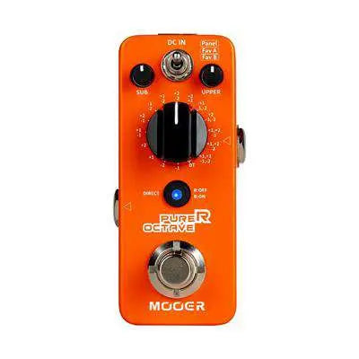 MOOER PURER OCTAVE PEDAL - Richards Guitars Of Stratford Upon Avon
