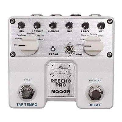 MOOER REECHO PRO DIGITAL DELAY TWIN PEDAL - Richards Guitars Of Stratford Upon Avon