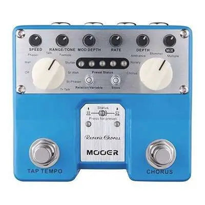 MOOER REVERIE PRO CHORUS TWIN PEDAL - Richards Guitars Of Stratford Upon Avon