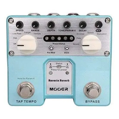 MOOER REVERIE PRO REVERB TWIN PEDAL - Richards Guitars Of Stratford Upon Avon