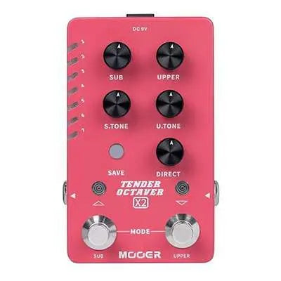MOOER TENDER OCTAVER X2 STEREO OCTAVE PEDAL - Richards Guitars Of Stratford Upon Avon
