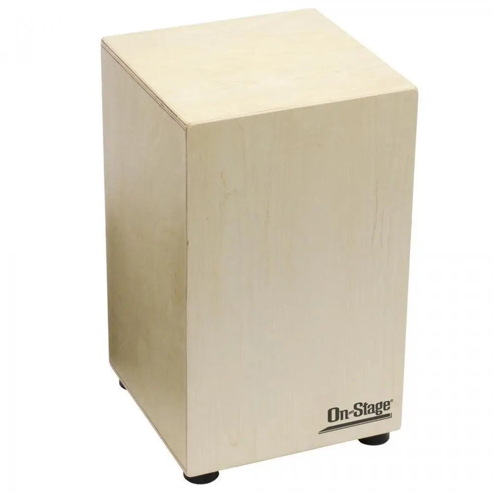 On - Stage Cajon w/Fixed Snare + Carry Bag - Richards Guitars Of Stratford Upon Avon