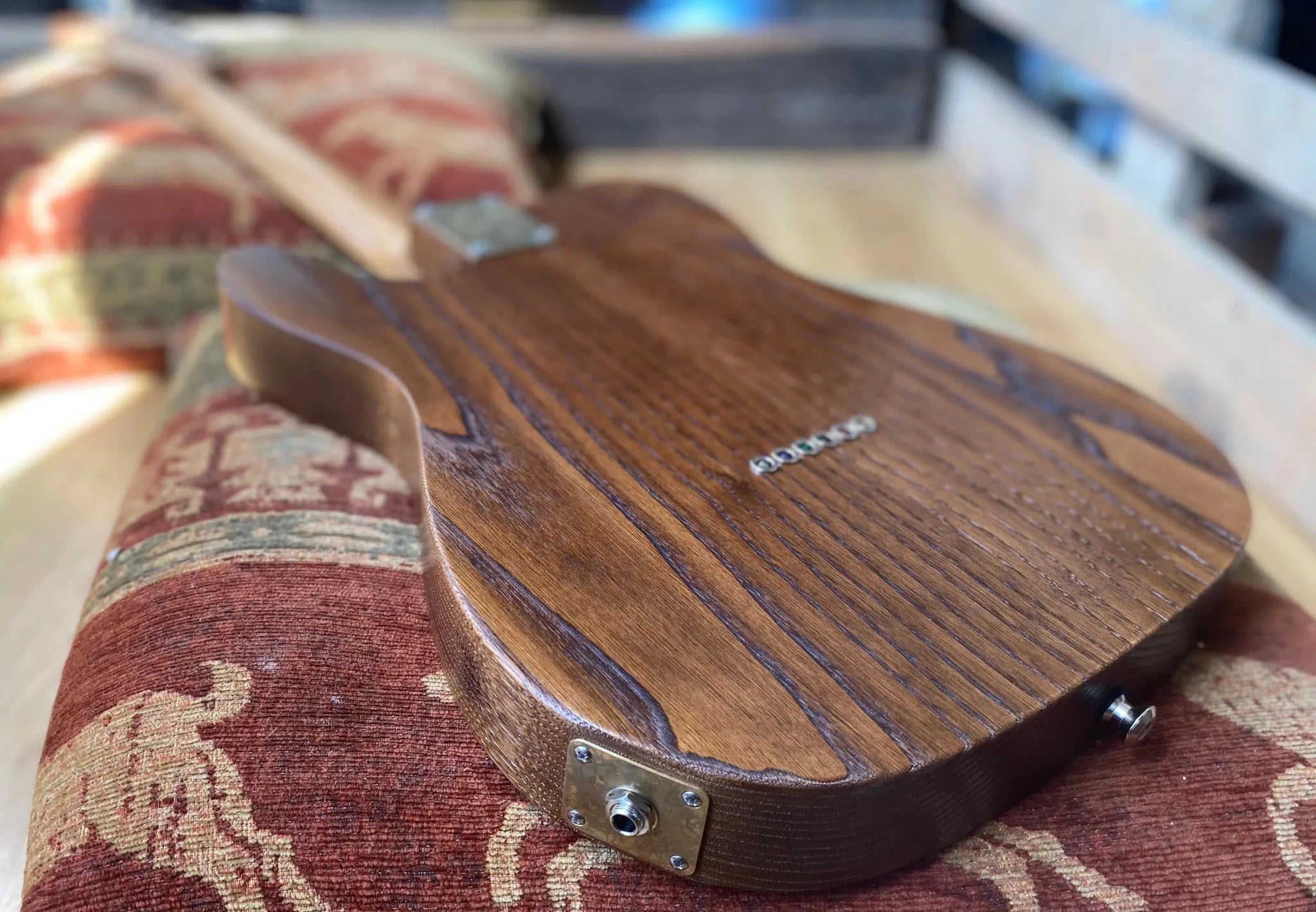 Paoletti Guitar Nancy Wine SS - Richards Guitars Of Stratford Upon Avon