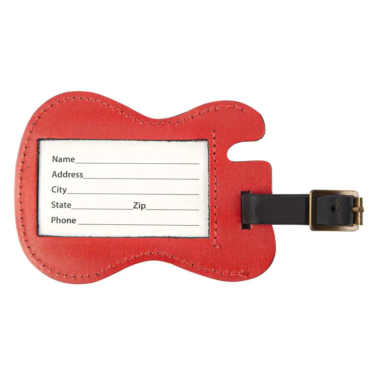 Perri's Licensed Luggage Tags ~ Fender® Guitar - Richards Guitars Of Stratford Upon Avon