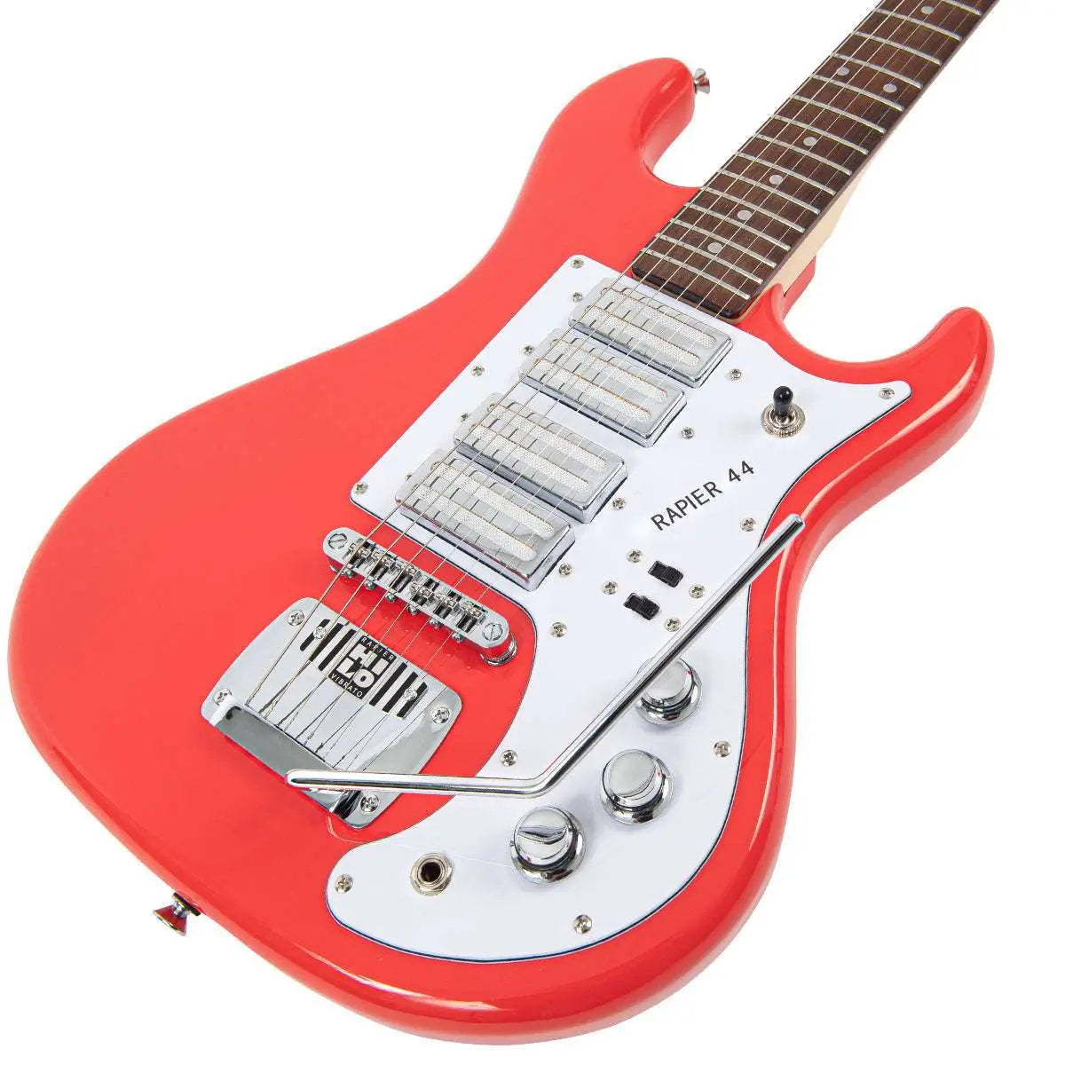 Rapier 44 Electric Guitar ~ Fiesta Red - Richards Guitars Of Stratford Upon Avon