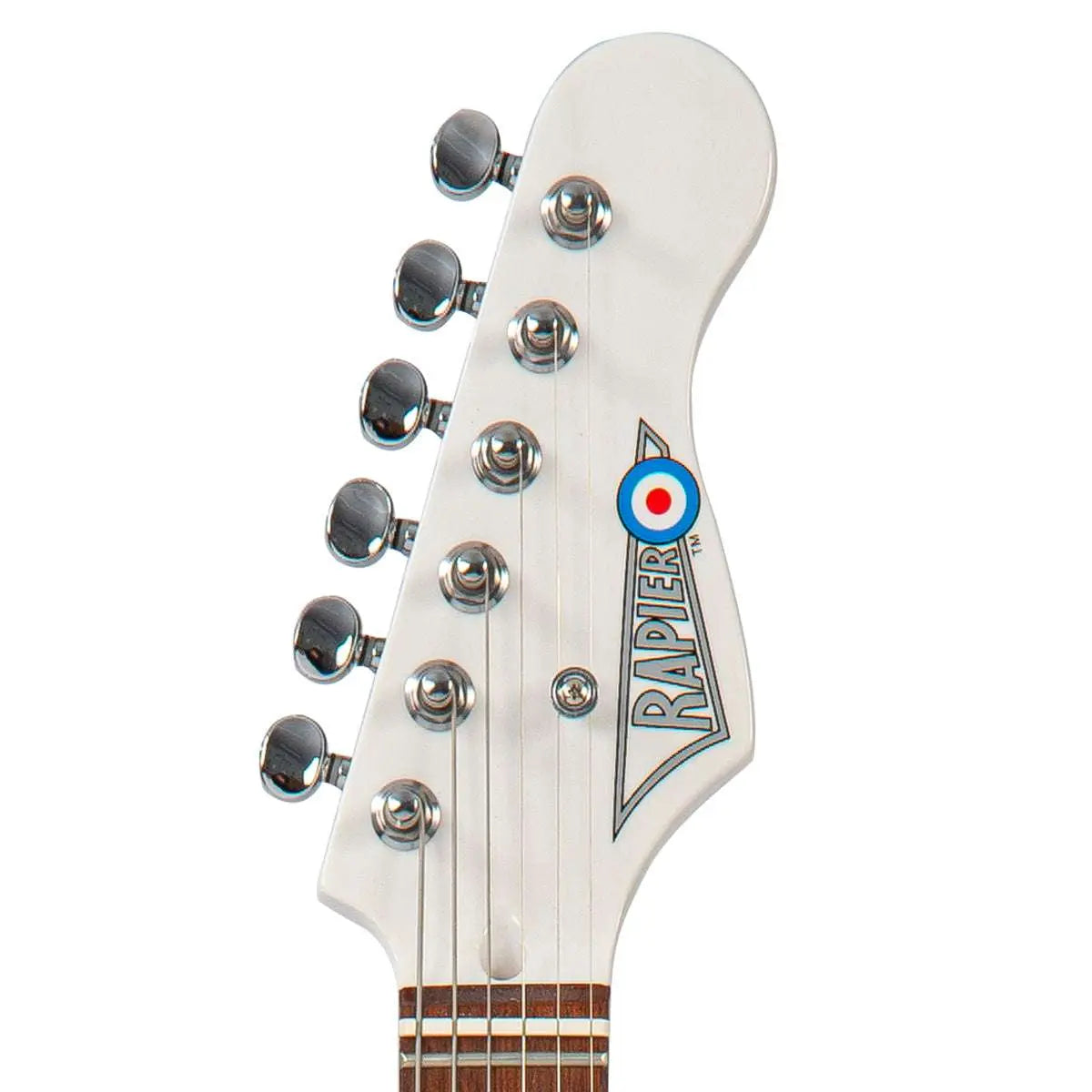 Rapier Deluxe Electric Guitar ~ Arctic White - Richards Guitars Of Stratford Upon Avon