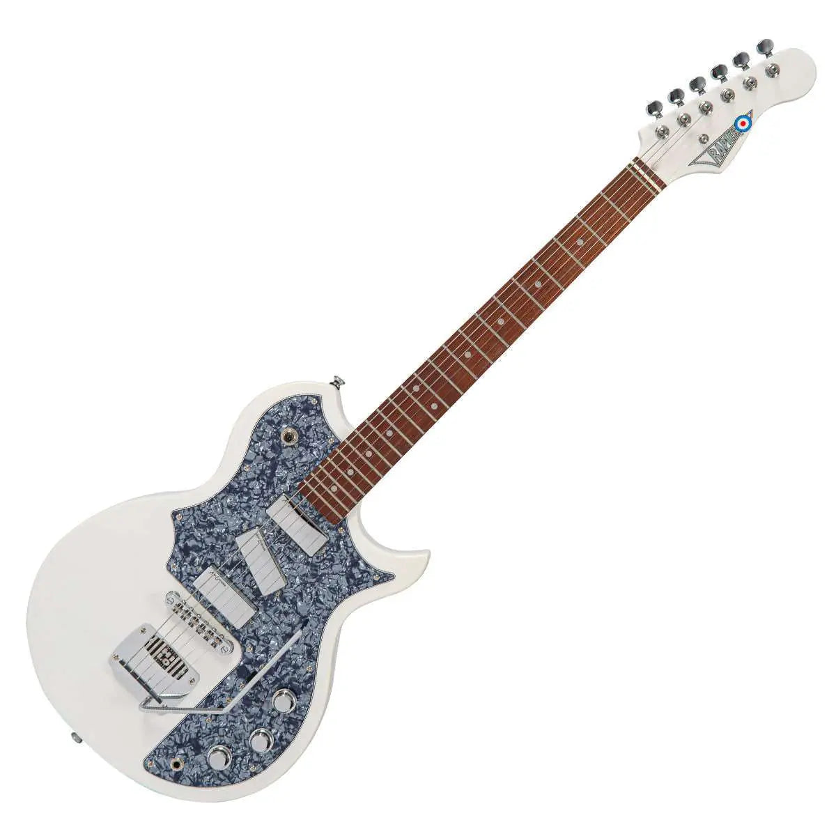 Rapier Deluxe Electric Guitar ~ Arctic White - Richards Guitars Of Stratford Upon Avon