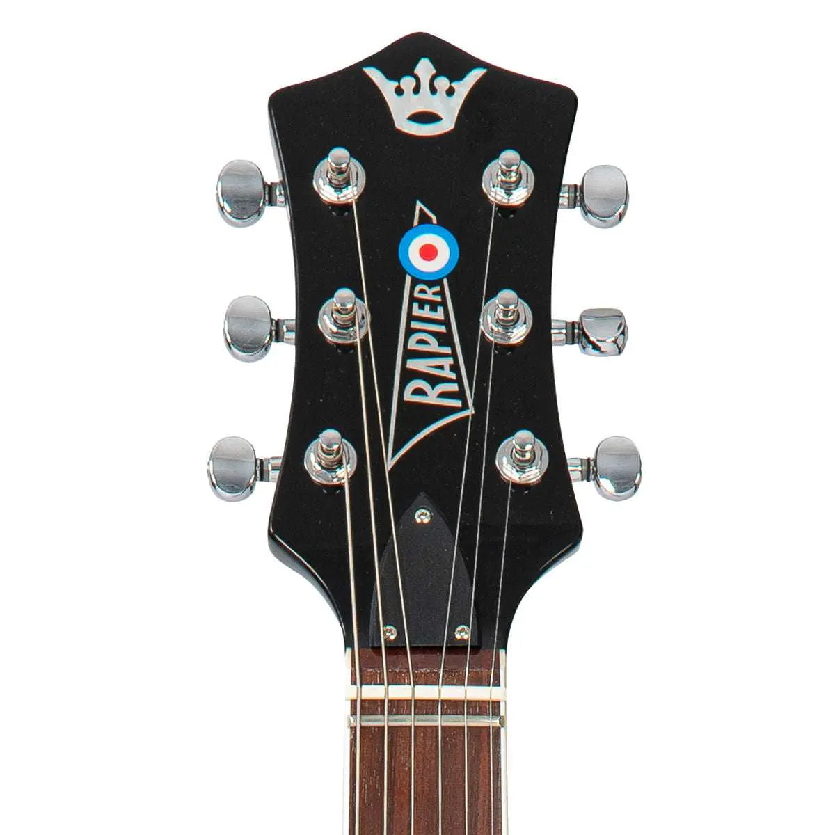 Rapier Mercury Electric Guitar ~ Gloss Black - Richards Guitars Of Stratford Upon Avon