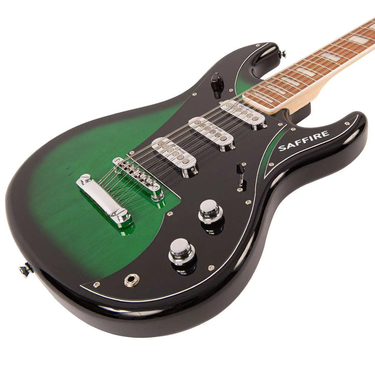 Rapier Saffire 12 String Electric Guitar ~ Greenburst - Richards Guitars Of Stratford Upon Avon