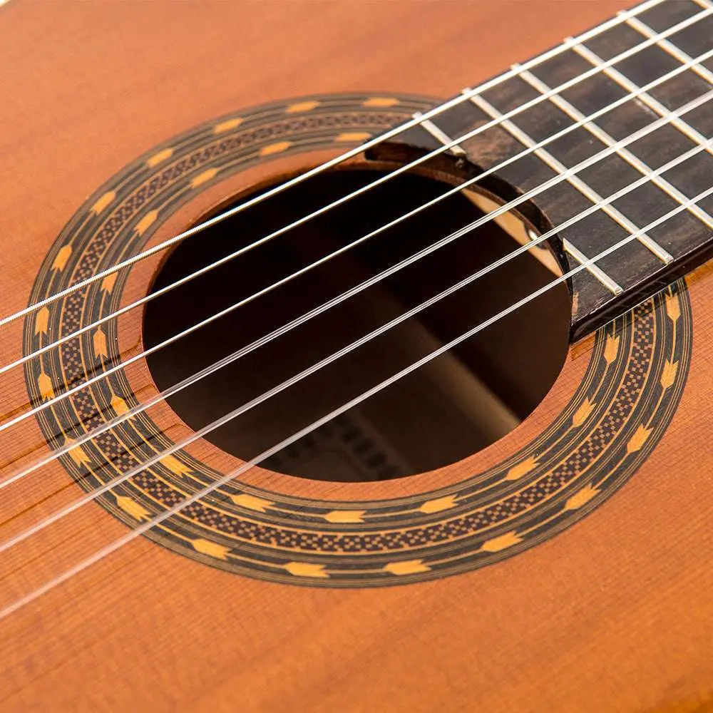 Santos Martinez Allegro Cutaway Electro - Classic Guitar ~ Natural High Gloss - Richards Guitars Of Stratford Upon Avon