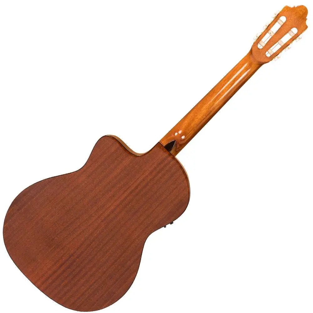 Santos Martinez Preludio Cutaway Electro - Classic Guitar ~ Natural High Gloss - Richards Guitars Of Stratford Upon Avon