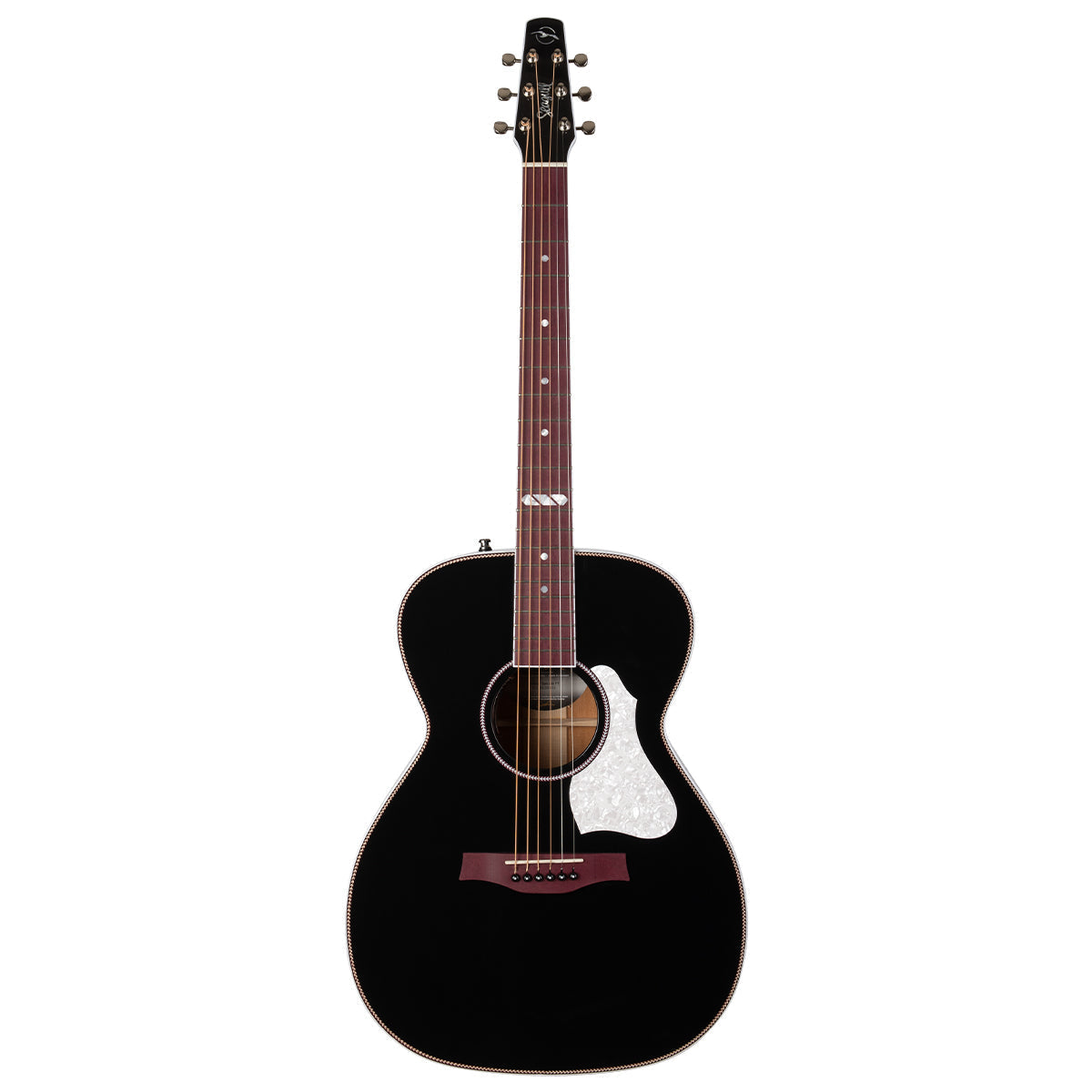 Seagull Artist LTD Electro-Acoustic Guitar ~ Tuxedo Black Anthem with Bag,  for sale at Richards Guitars.