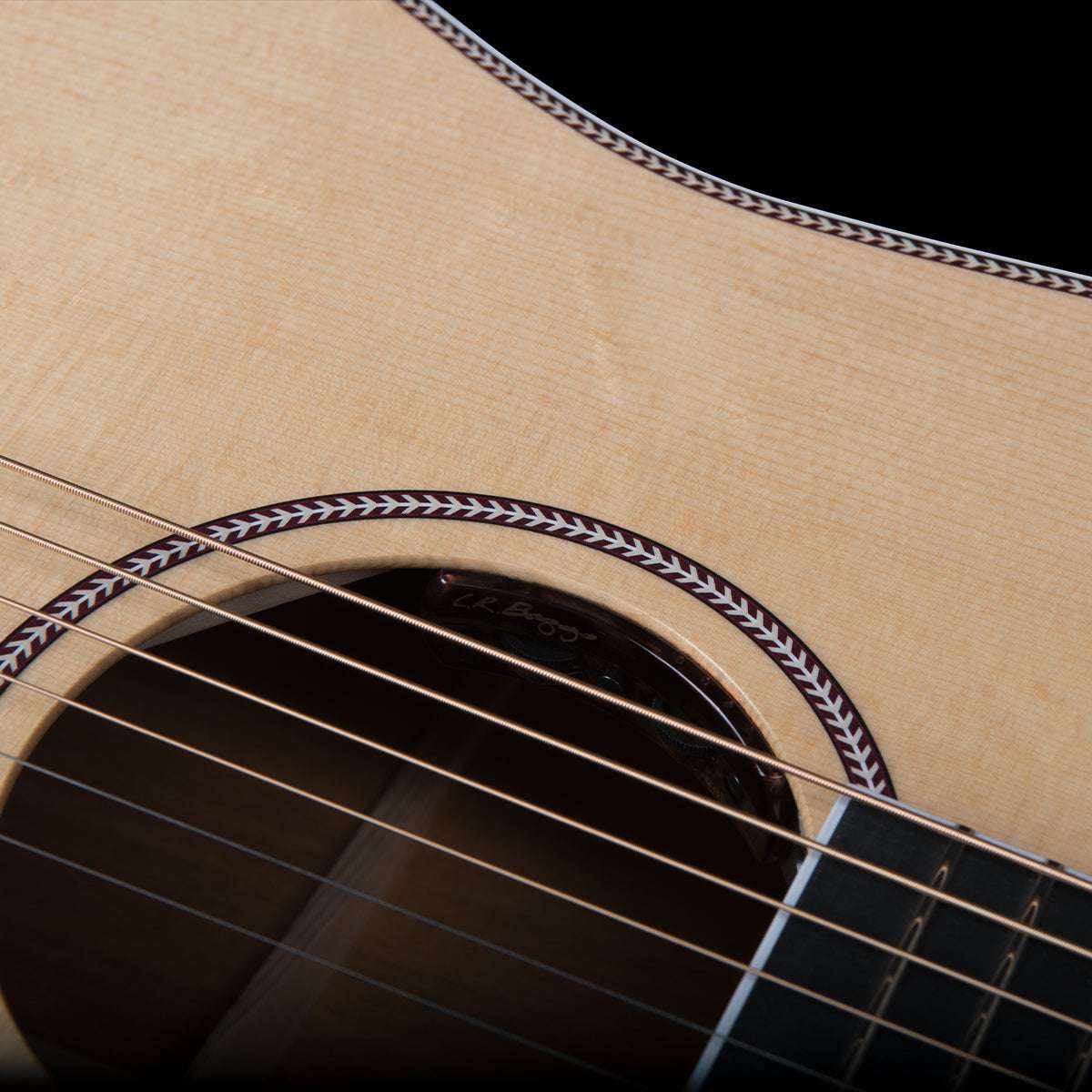 Seagull Artist Mosaic Anthem Electro-Acoustic Guitar ~ Natural with Bag, for sale at Richards Guitars.