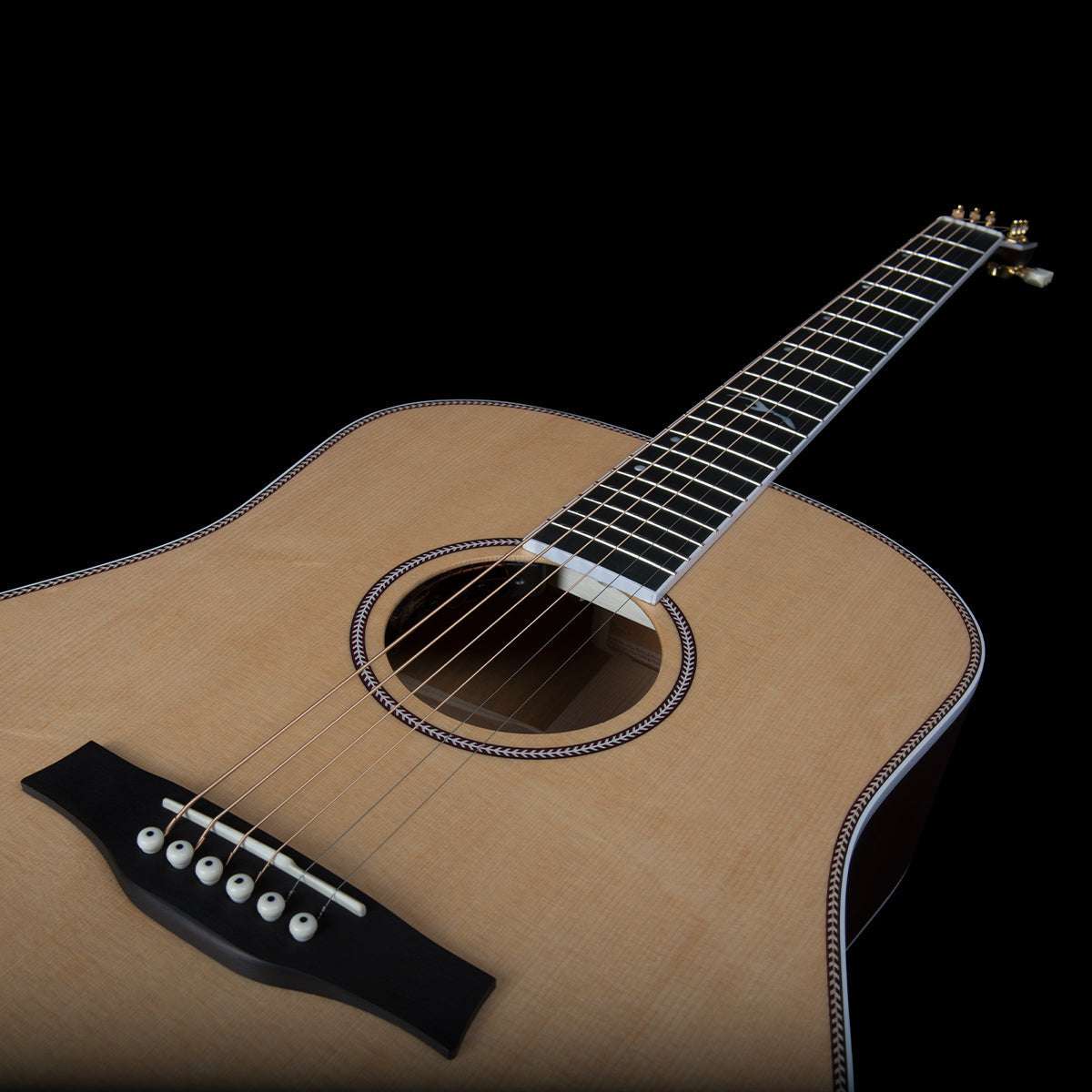 Seagull Artist Mosaic Anthem Electro-Acoustic Guitar ~ Natural with Bag,  for sale at Richards Guitars.