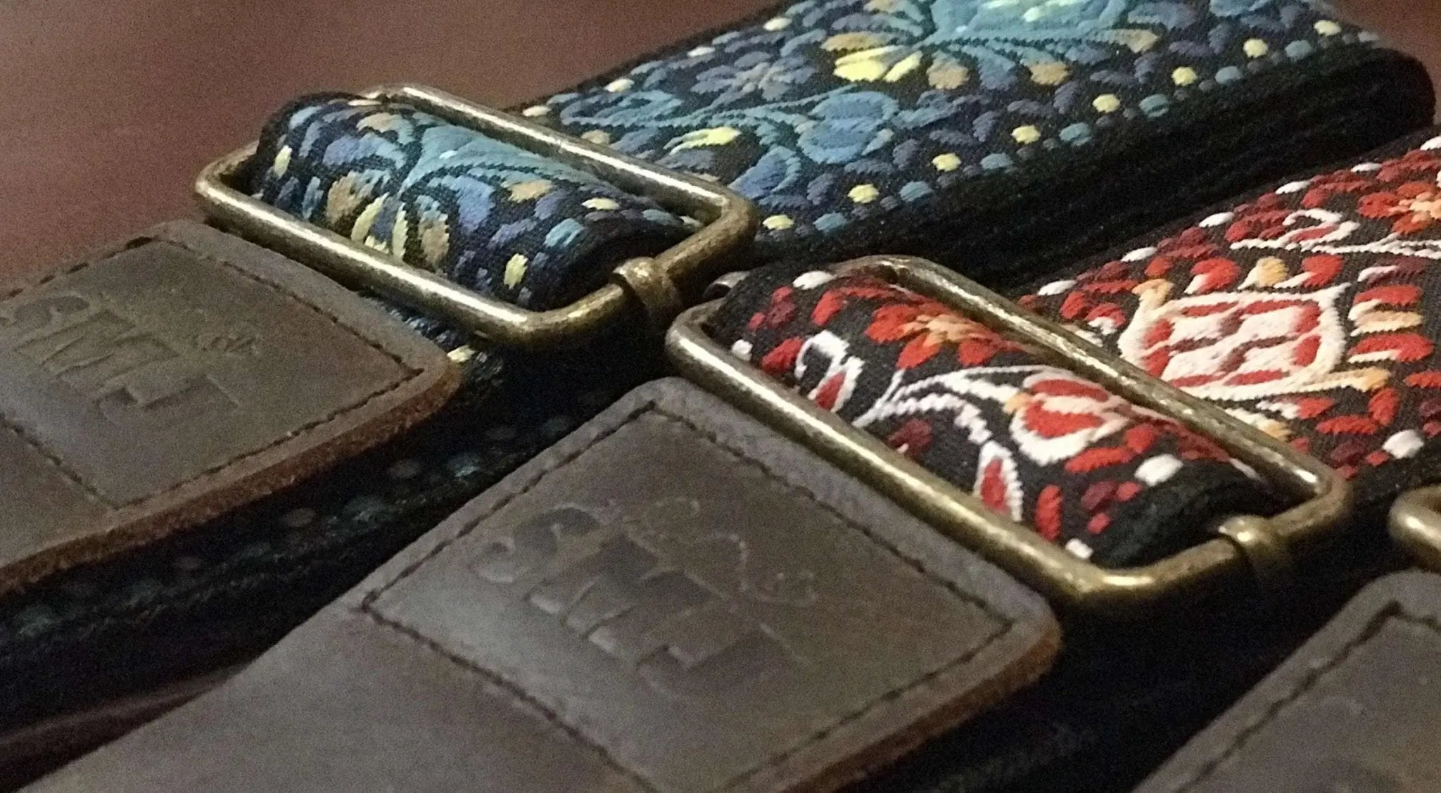 SMJ Reserve Collection "Adonis Blue" Guitar Strap - Richards Guitars Of Stratford Upon Avon