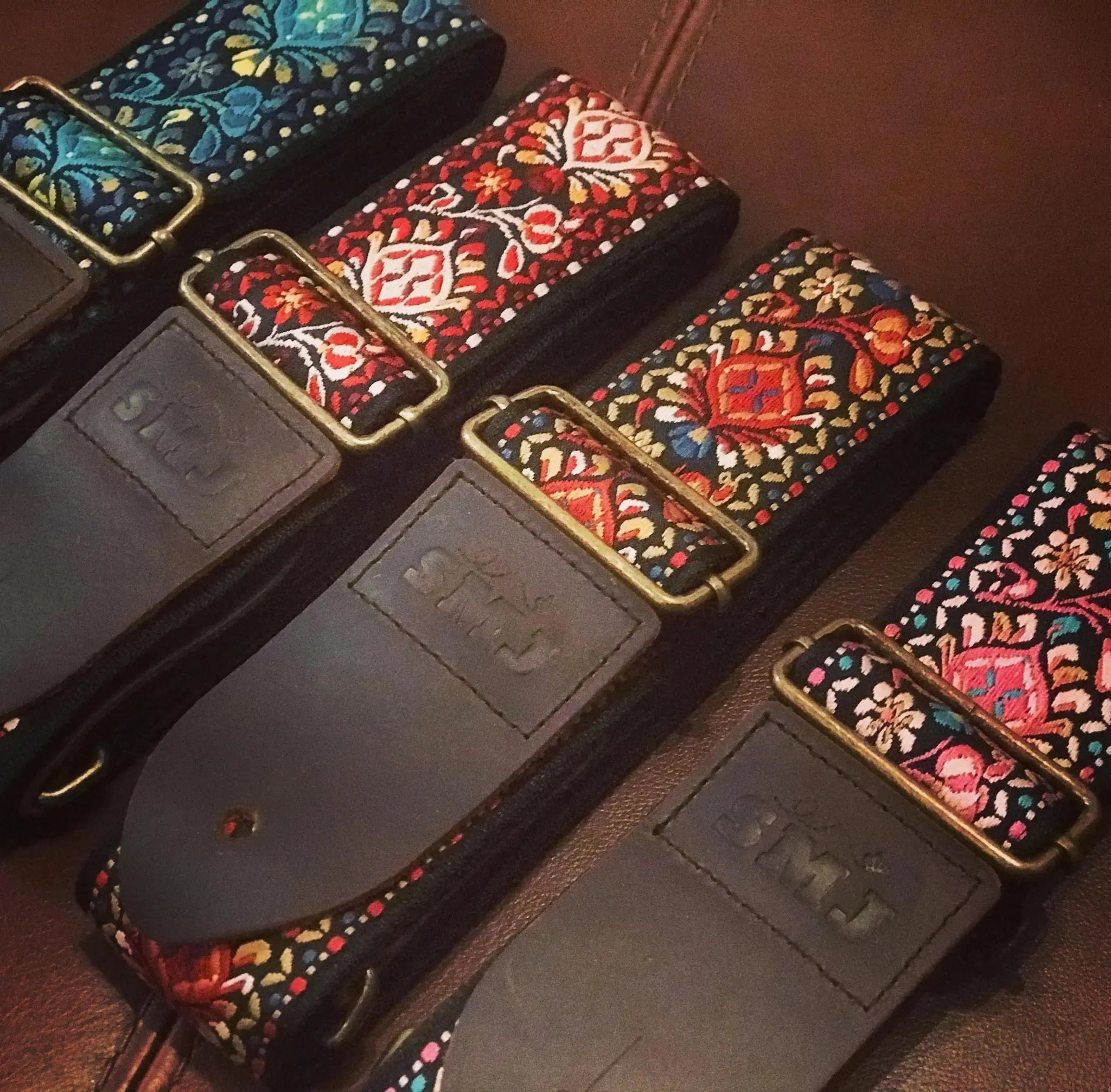 SMJ Reserve Collection "Adonis Blue" Guitar Strap - Richards Guitars Of Stratford Upon Avon