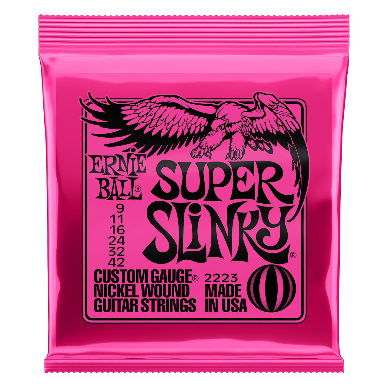 Spare Set Of Ernie Ball Original Slinky Electric Guitar Strings - Richards Guitars Of Stratford Upon Avon