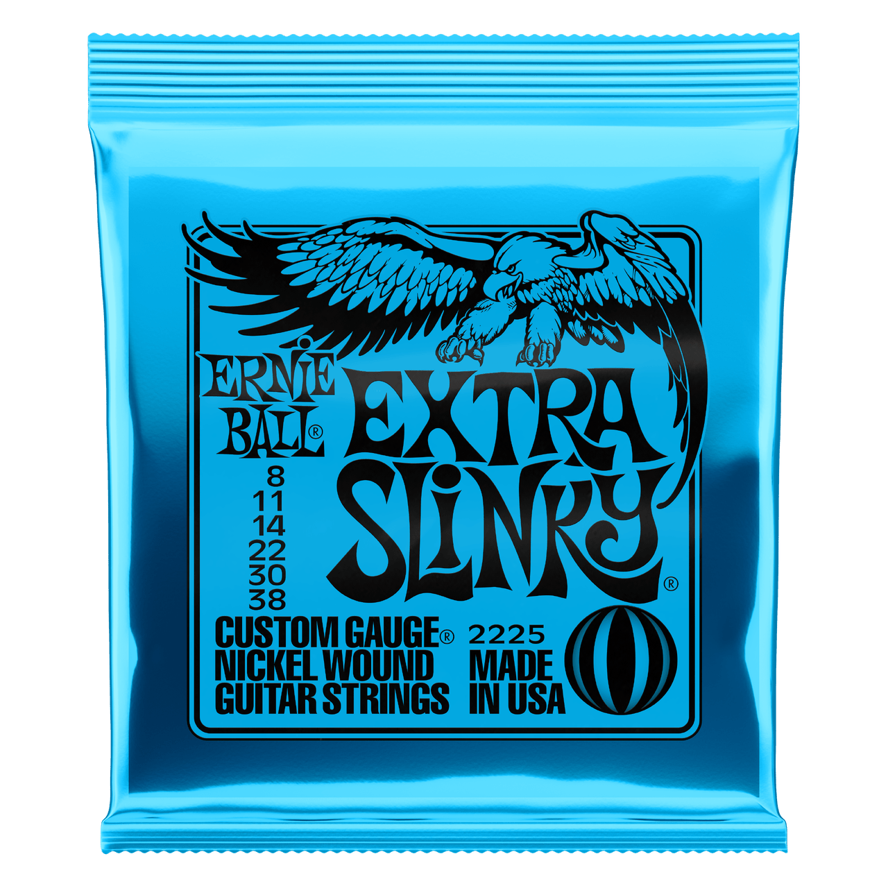 Spare Set Of Ernie Ball Original Slinky Electric Guitar Strings - Richards Guitars Of Stratford Upon Avon