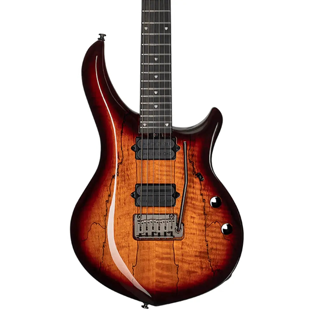 Buy Sterling By Music Man Majesty Dimarzio Blood Orange Burst