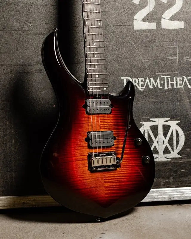 Buy Sterling By Music Man Majesty Dimarzio Flame Maple Tiger Eye