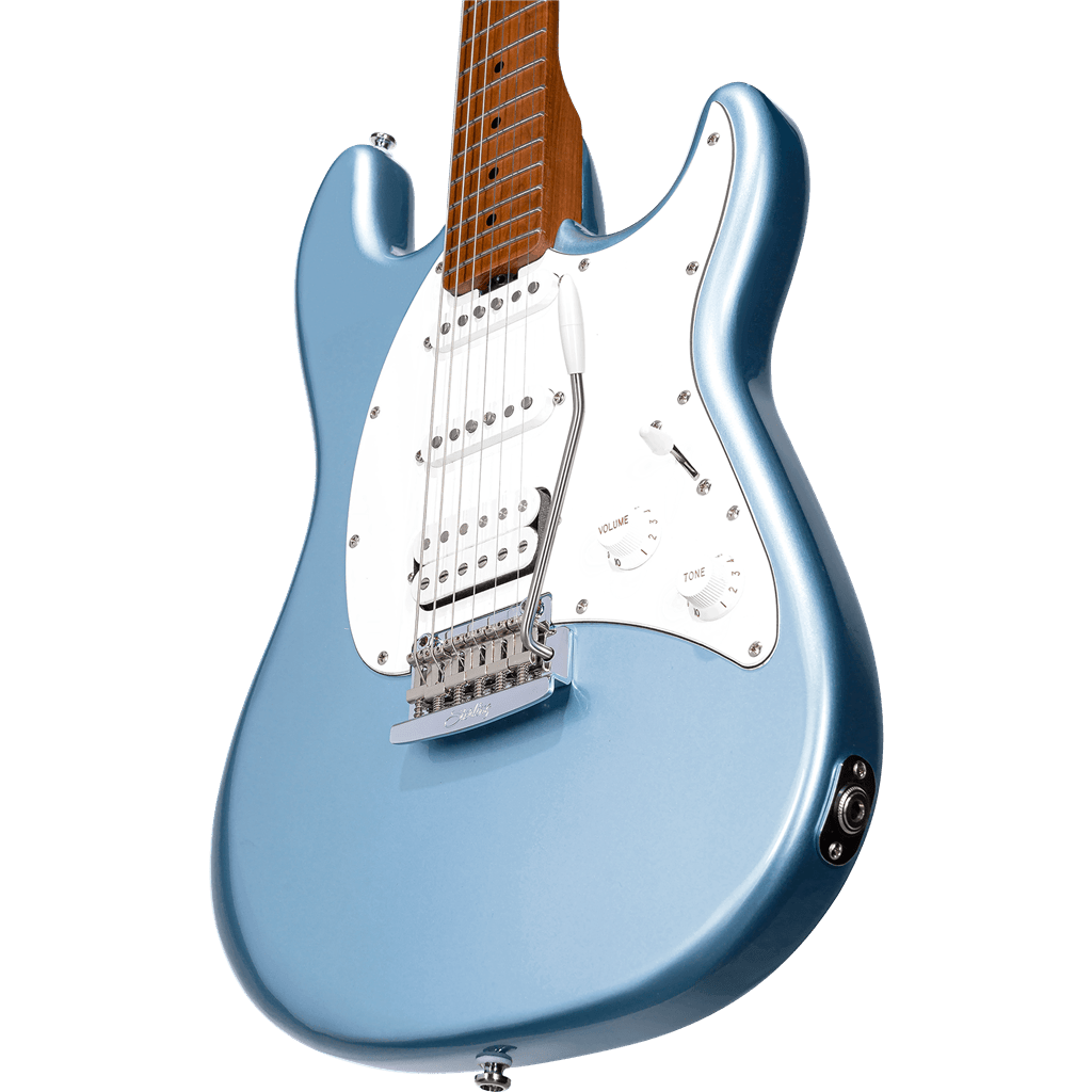 Sterling By Musicman Cutlass HSS Firemist Silver - Richards Guitars Of Stratford Upon Avon