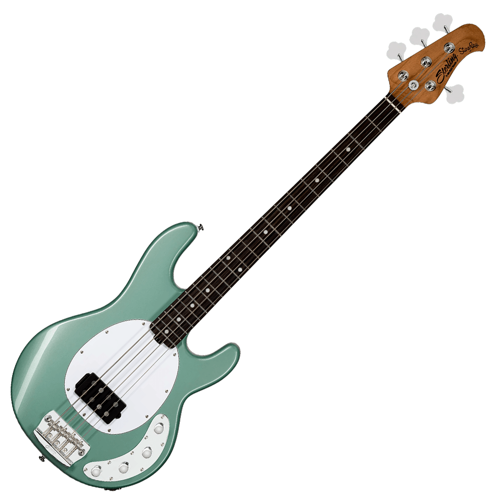 Sterling By Musicman StingRay 4 Dorado Green - Richards Guitars Of Stratford Upon Avon
