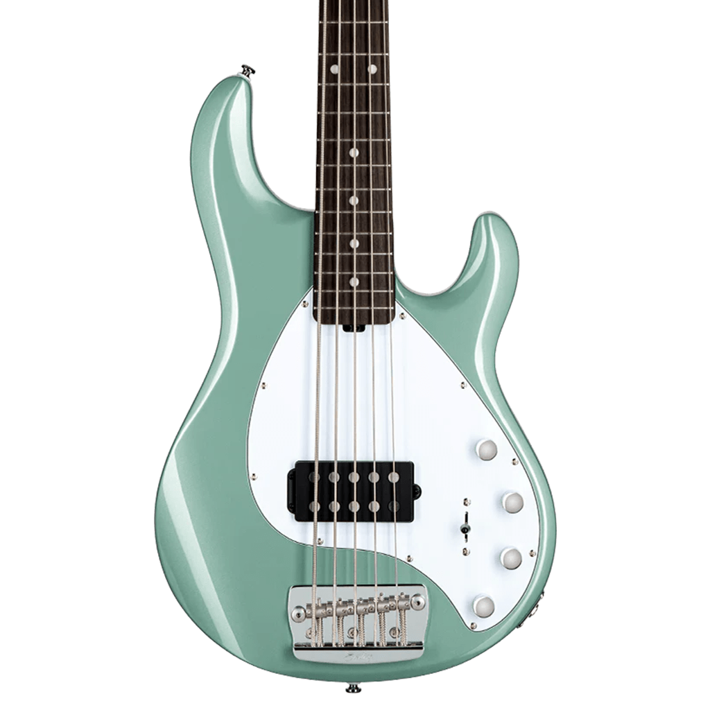 Sterling By Musicman Stingray 5 Dorado Green - Richards Guitars Of Stratford Upon Avon