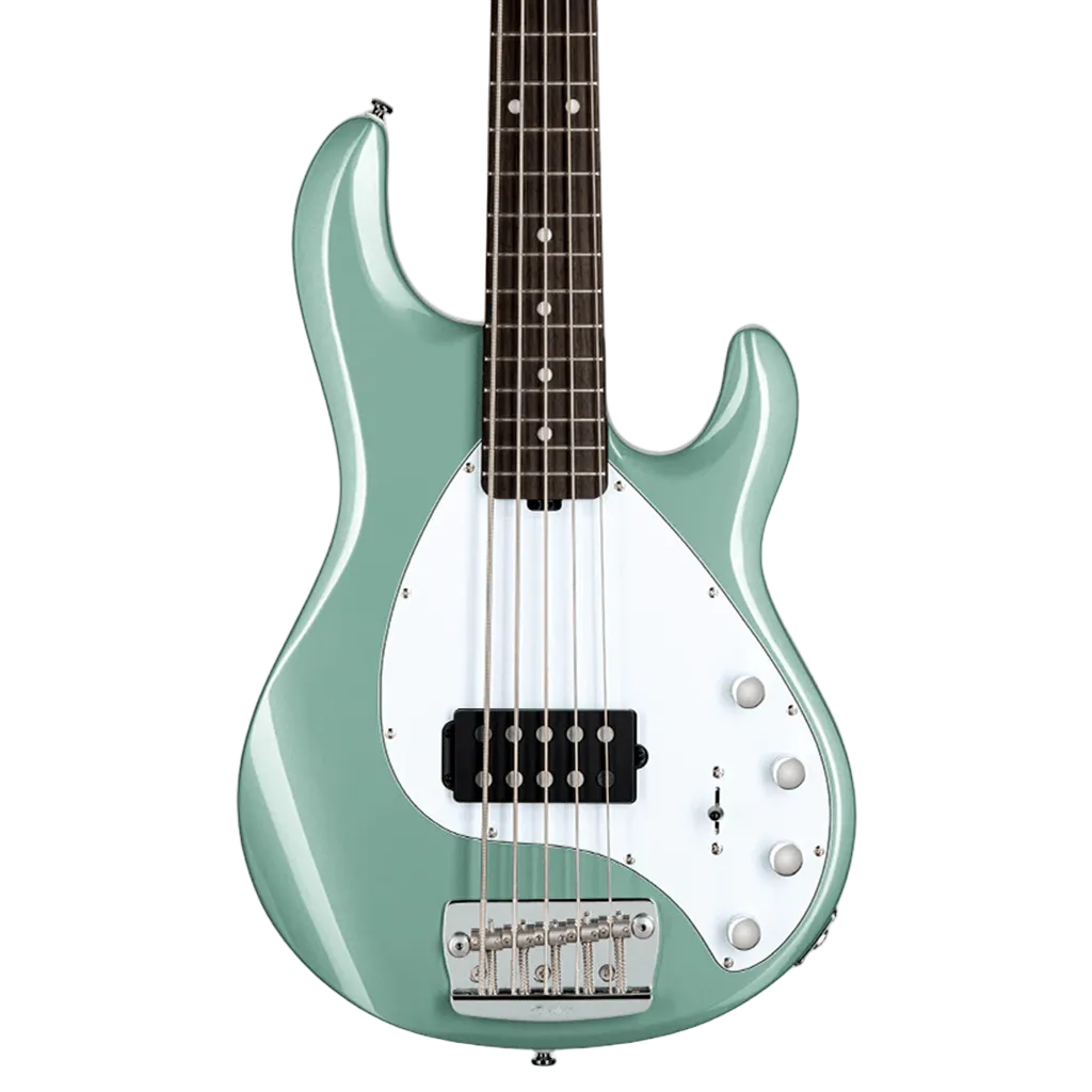 Sterling By Musicman Stingray 5 Dorado Green - Richards Guitars Of Stratford Upon Avon