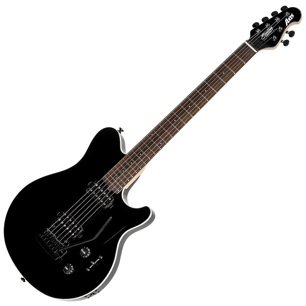 Buy Sterling By Musicman SUB Axis Black With White Body Binding