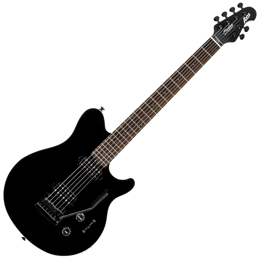 Buy Sterling By Musicman SUB Axis Black With White Body Binding