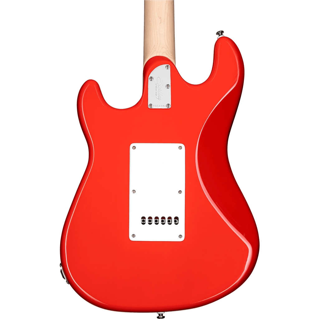 Sterling By Musicman SUB Cutlass SSS Fiesta Red - Richards Guitars Of Stratford Upon Avon