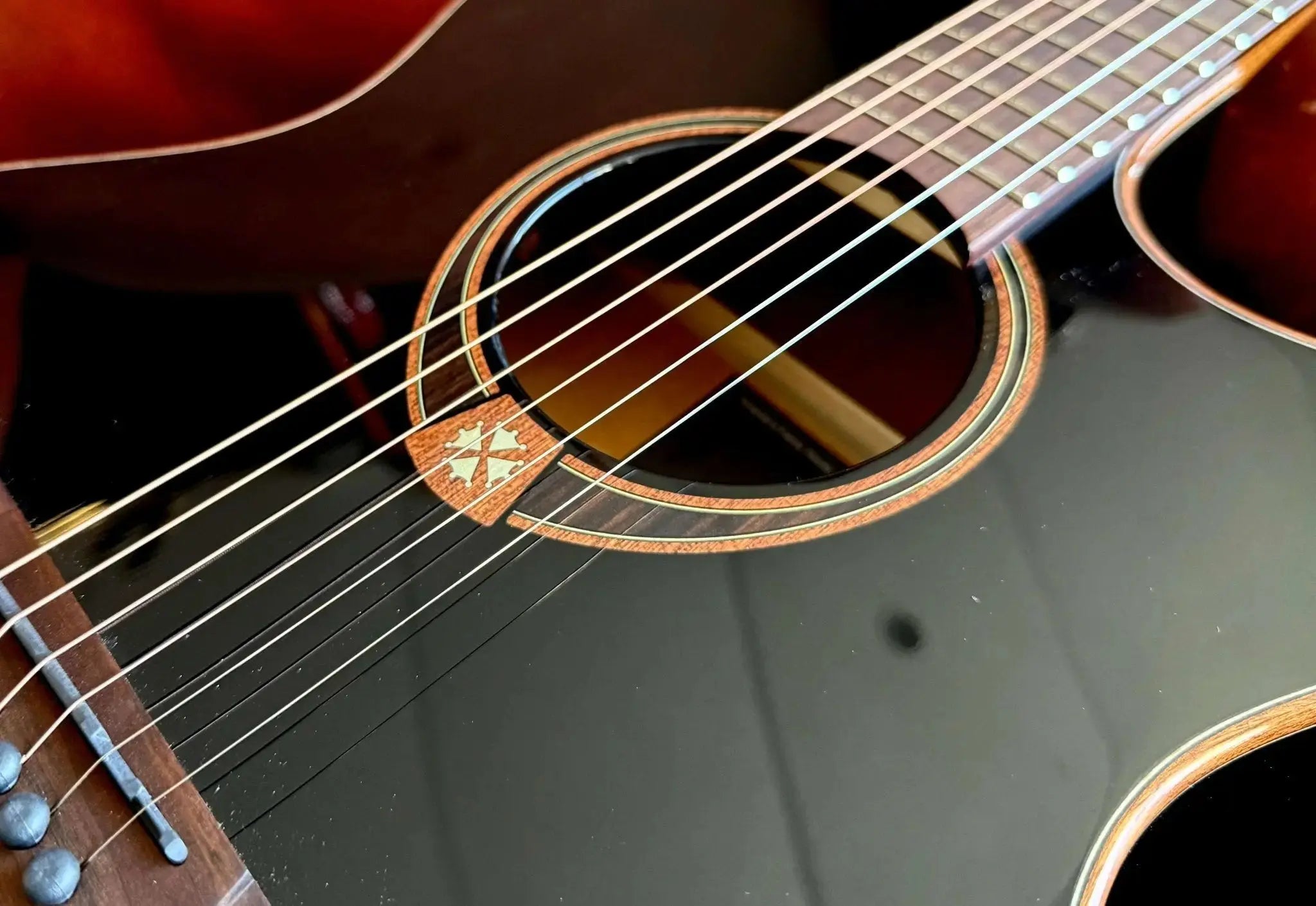 Buy LAG T118ABCE-BLK Special Edition With Bevel. Exquisite Luxury Electro Acoustic Guitar