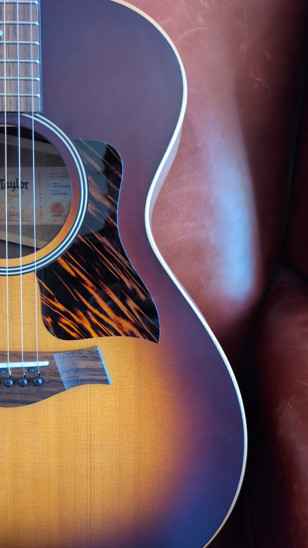 Taylor AD12e - SB (Used) - Richards Guitars Of Stratford Upon Avon