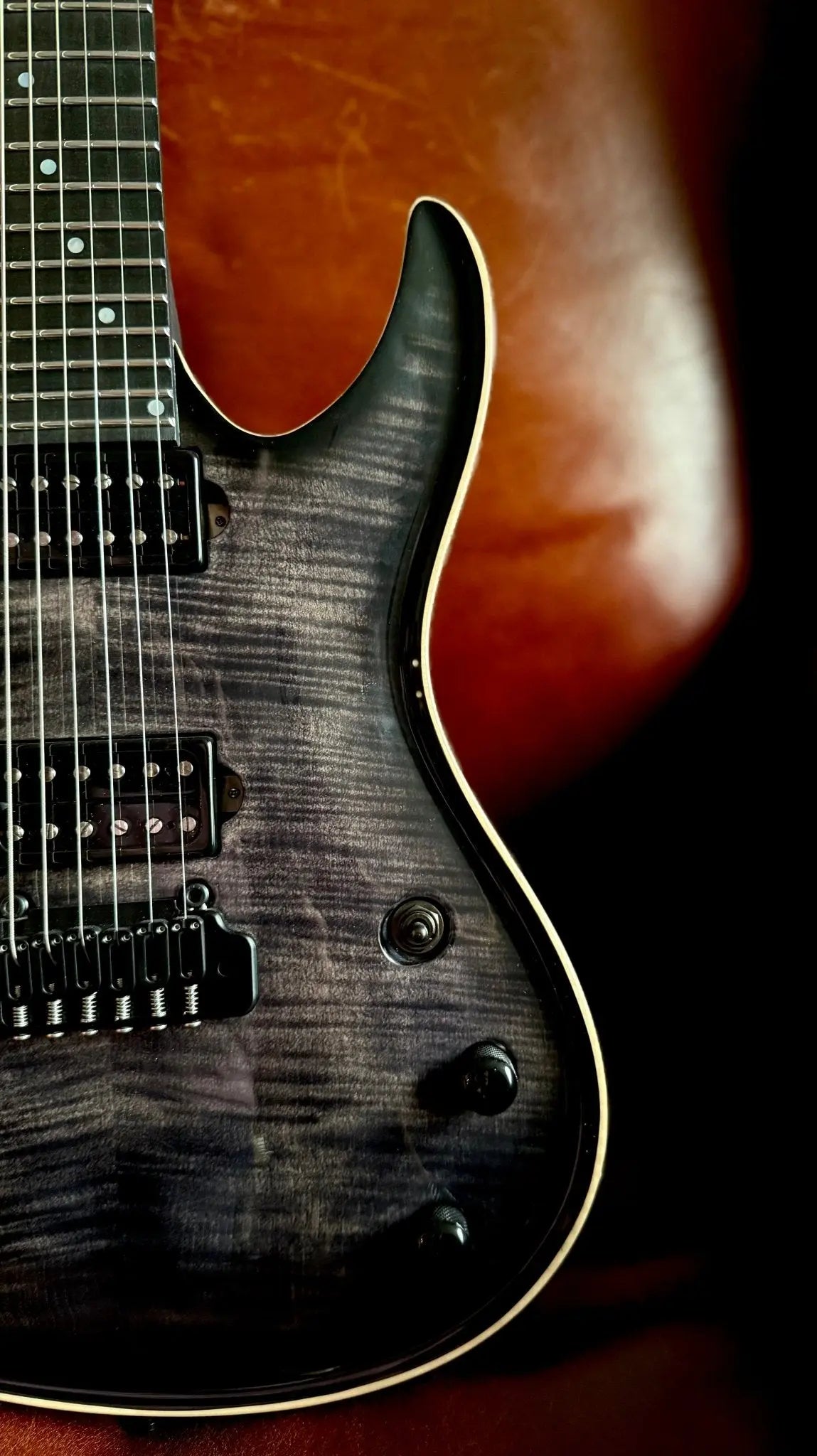 Valenti Nebula Dark Night Custom : Hand Made In Italy guitar for sale uk